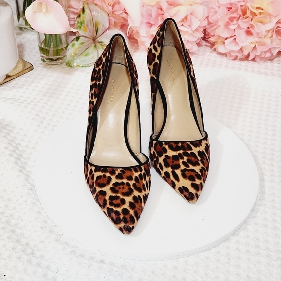 ANN Taylor AZRA Haircalf Pumps Size 7M - Picture 7 of 11
